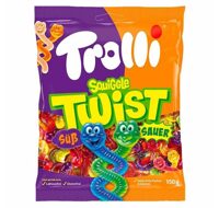 Мармелад жев."Squiggle Twist" Червячки 150гр х 18 /TROLLI/Испания